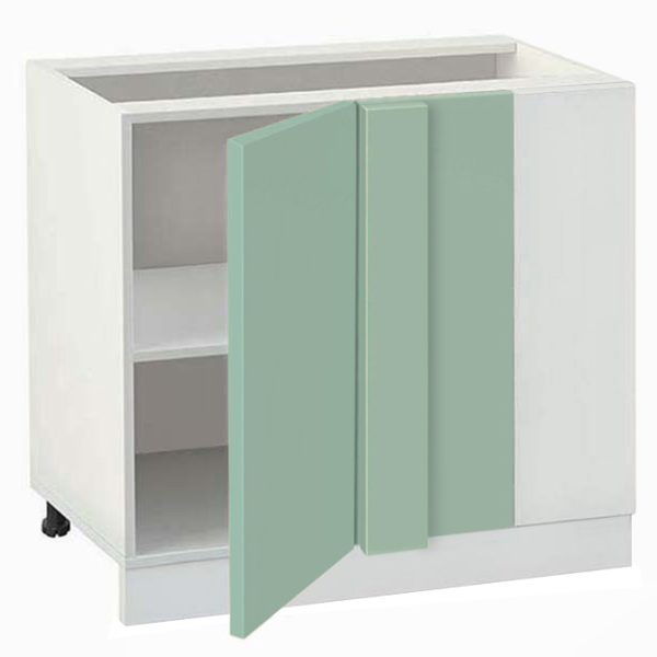 Шкаф 1001 МДФ МАТ за ъгъл долен ред