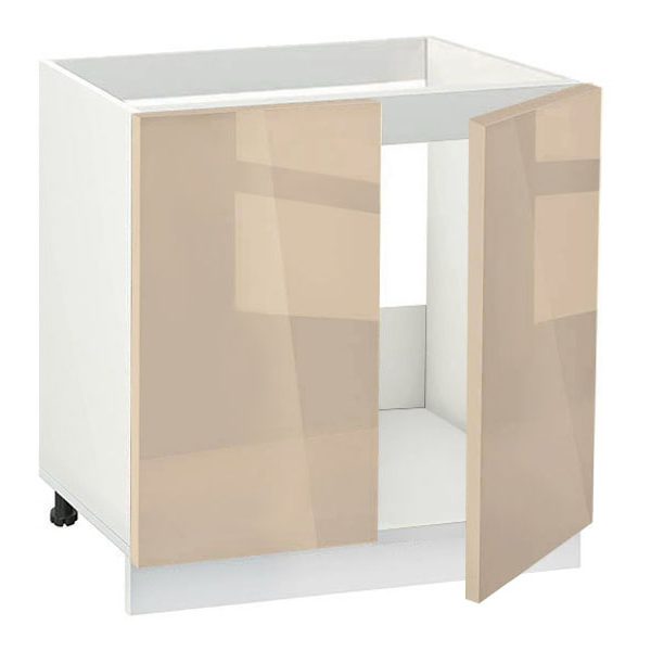 Шкаф 800 МДФ Глосмакс за мивка