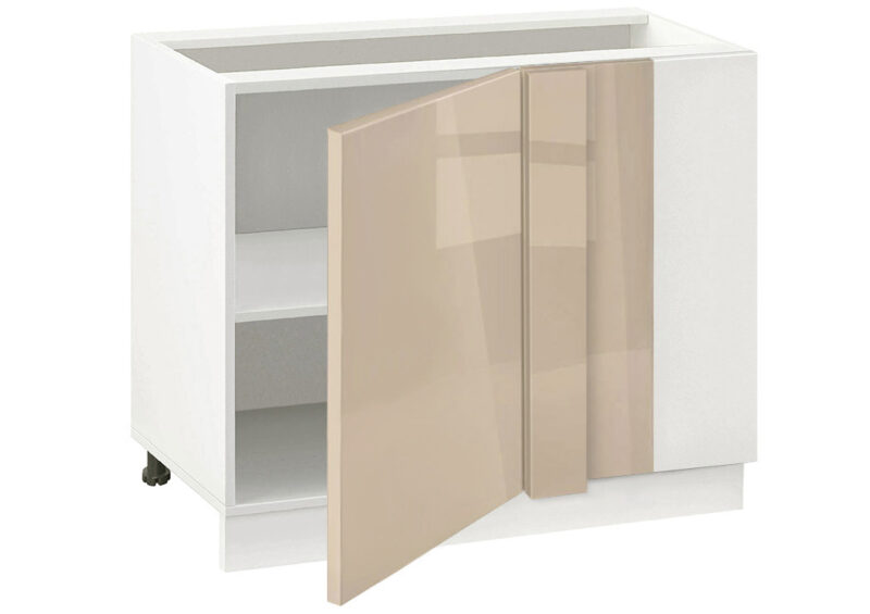 Шкаф 1201 МДФ Глосмакс за ъгъл долен ред