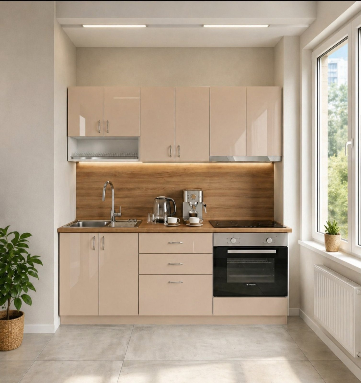 kuhnq-glosmax-200-render-4-vizon Кухненски комплект Глосмакс 200 - Image 1